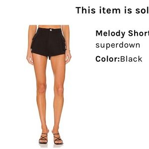 Melody Short in Black in a small with tag